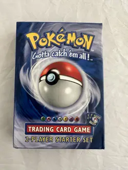 Pokemon 1999 Trading Card Game 2-player Starter Set (Box) 10 Counters 2 Books - Image 2