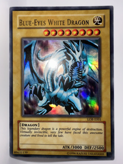 Yu-Gi-Oh Blue-Eyes White Dragon LOB-E001 Ultra Rare - Image 1