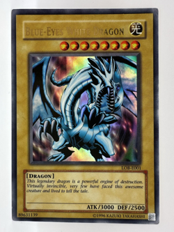 Yu-Gi-Oh Blue-Eyes White Dragon LOB-E001 Ultra Rare - Image 2