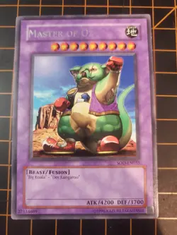 Master Of Oz SOD-EN015 Rare YuGiOh TCG NM With Top Loader - Image 3