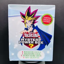 Yu-Gi-Oh! 2023 Holiday Mystery Box & Power Cube - Factory Sealed 12 Total Packs - Image 4