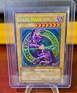 2002 YU-GI-OH! #BPT-001 DARK MAGICIAN LIMITED EDITION - MP - Image 1