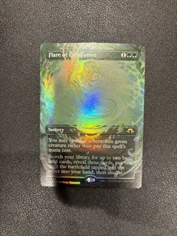 Flare of Cultivation (Borderless) Modern Horizons 3 Foil - Image 1