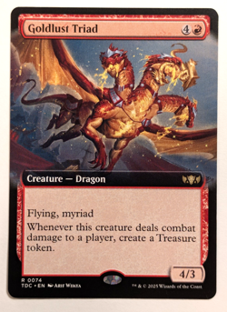 Goldlust Triad (Extended Art) Commander: Tarkir: Dragonstorm - Regular - Image 1