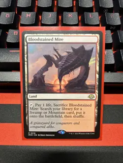 Bloodstained Mire NEAR MINT #216 Modern Horizons 3 Regular MTG - Image 1