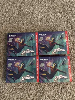 Magic the Gathering Spider-Man Collector Booster Box. Set Of 4. Sealed. - Image 3