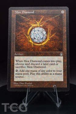 Mox Diamond: 1998 Magic the Gathering - Stronghold Regular - Image 1