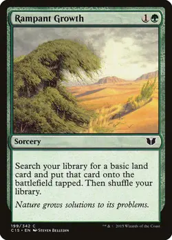 Rampant Growth [Commander 2015] Magic MTG - Image 1