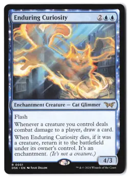 Enduring Curiosity #51 Duskmourn: House of Horror NM - Image 1