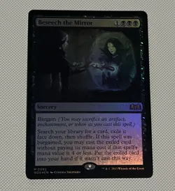Beseech the Mirror NM Foil Wilds of Eldraine Foil Unplayed MTG WOE - Image 1