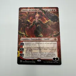 Zariel, Archduke of Avernus (Borderless) Adventures in the Forgotten Realms MTG - Image 1