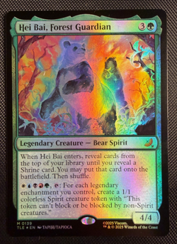 MTG Hei Bai Forest Guardian Foil M 0139 Avatar The Last Airbender TLE NM - Image 1