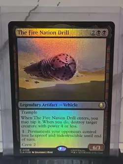 MTG: Avatar: The Last Airbender: The Fire Nation Drill: FOIL - Image 1