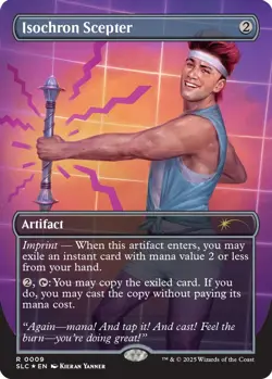 Isochron Scepter MTG An Encyclopedia Of Magic Non Foil Secret Lair - Image 1