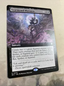 Swarmyard Massacre (Extended Art) - Commander: Bloomburrow (BLC) NM - Image 3