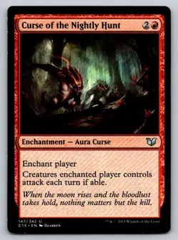 Curse of the Nightly Hunt Innistrad Regular - Image 1