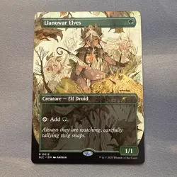 Llanowar Elves MINT 0012 Secret Lair Countdown Kit SLC MTG Rare Unplayed Regular - Image 1