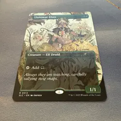 Llanowar Elves MINT 0012 Secret Lair Countdown Kit SLC MTG Rare Unplayed Regular - Image 2