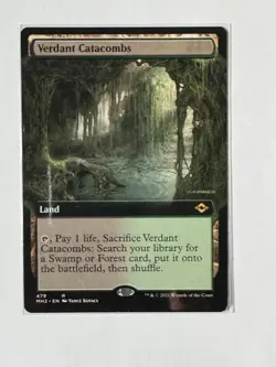 MTG - Verdant Catacombs (Extended Art) #479 (NM) Modern Horizons 2 - MH2 - Image 1