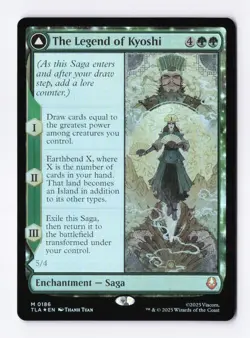 The Legend of Kyoshi (Foil) 0186 (M) MTG Avatar: The Last Airbender (TLA) - Image 1