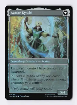 The Legend of Kyoshi (Foil) 0186 (M) MTG Avatar: The Last Airbender (TLA) - Image 2