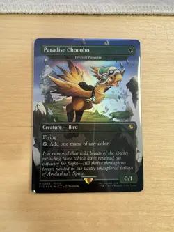 Paradise Chocobo - Birds of Paradise (Borderless) Commander: Final Fantasy Foil - Image 1