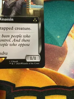 C5682 MAGIC MTG UNIVERSES BEYOND ASSASSINS CREED ROYAL ASSASSIN #0164 NM RARE EX - Image 5