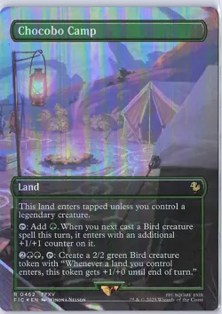 Chocobo Camp (Borderless) R Commander: FINAL FANTASY 462 NM - Image 1