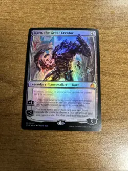 Karn, the Great Creator Ravnica Remastered Foil NM-M Unplayed MTG 0001 - Image 1