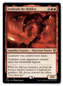 Urabrask The Hidden NM* Commander Baldur's Gate ENGLISH 811 mtg -UnltdCards - Image 1