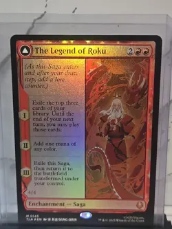 The Legend of Roku Mythic FOIL - MTG Avatar: The Last Airbender TLA - Image 1