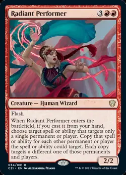 Radiant Performer [Commander 2021] Magic MTG - Image 1