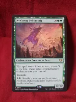 Nyxborn Behemoth - CMM 0742 NM - MTG Magic - Image 1