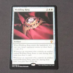 Wedding Ring 32 MTG Commander: Innistrad: Crimson Vow (VOC) Mythic NM - Image 1