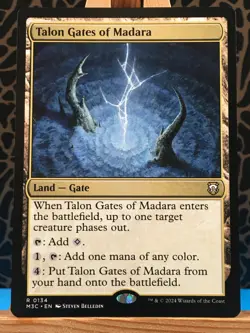 MTG - Talon Gates of Madara. Modern Horizons 3 Commander. Rare - Land - Gate. - Image 1