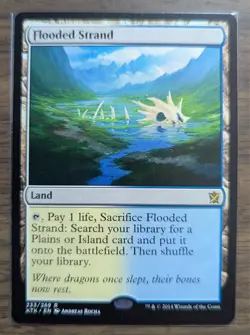 MTG Flooded Strand Non-Foil from Khans of Tarkir NM - Image 1