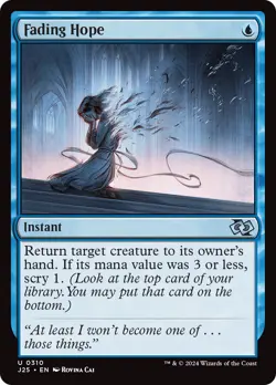 Fading Hope [Foundations Jumpstart] Magic MTG - Image 1