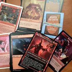 Whole Entire Mono Red DEVILS's Anax Budget COMMANDER DECK. 100 MTG Cards - Image 4