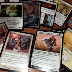 Whole COMMANDER Magic Deck MTG - Crovax Ascendant Hero Mythic Rare CLERICS Tribe - Image 1