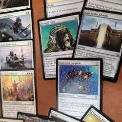 Whole COMMANDER Magic Deck MTG - Crovax Ascendant Hero Mythic Rare CLERICS Tribe - Image 5