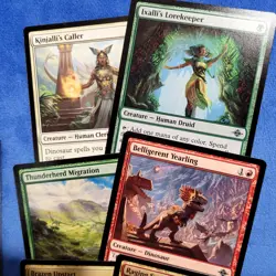 Cutom Complete COMMANDER DECK Magic.Gishath Mythic Rare ***DINOSAUR*** Tribe Fun - Image 4