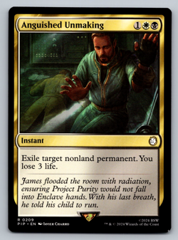 Anguished Unmaking R 0209 Universes Beyond: Fallout Regular - Image 1