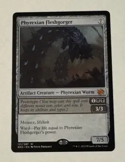 MTG Phyrexian Fleshgorger - The Brothers’ War LP - Image 1