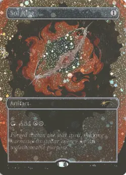 MTG Sol Ring (1494) *Galaxy Foil* Secret Lair: Through Wormhole MT/NM Free Ship - Image 1