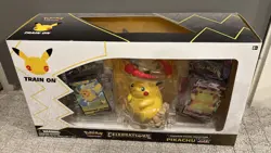 Pokemon TCG Celebrations Pikachu VMAX Premium Figure Collection Box Sealed - Image 1