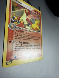 Pokemon Tcg Blaziken Ruby and Sapphire Holo Card 3/109 Mp - Image 5