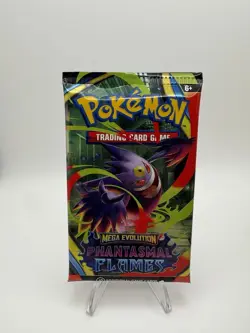 Pokemon Mega Evolution Phantasmal Flames Single Booster Pack 10 Cards SEALED - Image 1