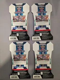 Pokemon Paradox Rift Sleeved Booster Packs X4 - Image 2