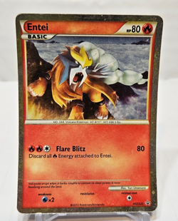 Entei Prime HGSS20 Ultra Rare HGSS Promo Pokemon 400 - Image 1