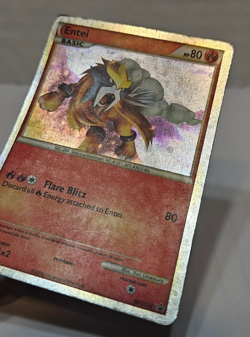 Entei Prime HGSS20 Ultra Rare HGSS Promo Pokemon 400 - Image 2